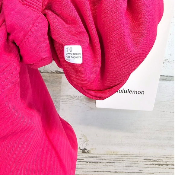 Lululemon Dance Studio Mid-Rise Pants Sonic Pink Size 10 Activewear Balletcore - Picture 14 of 16